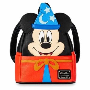 NWT Rare Sorcerer Mickey Loungefly Backpack Disney